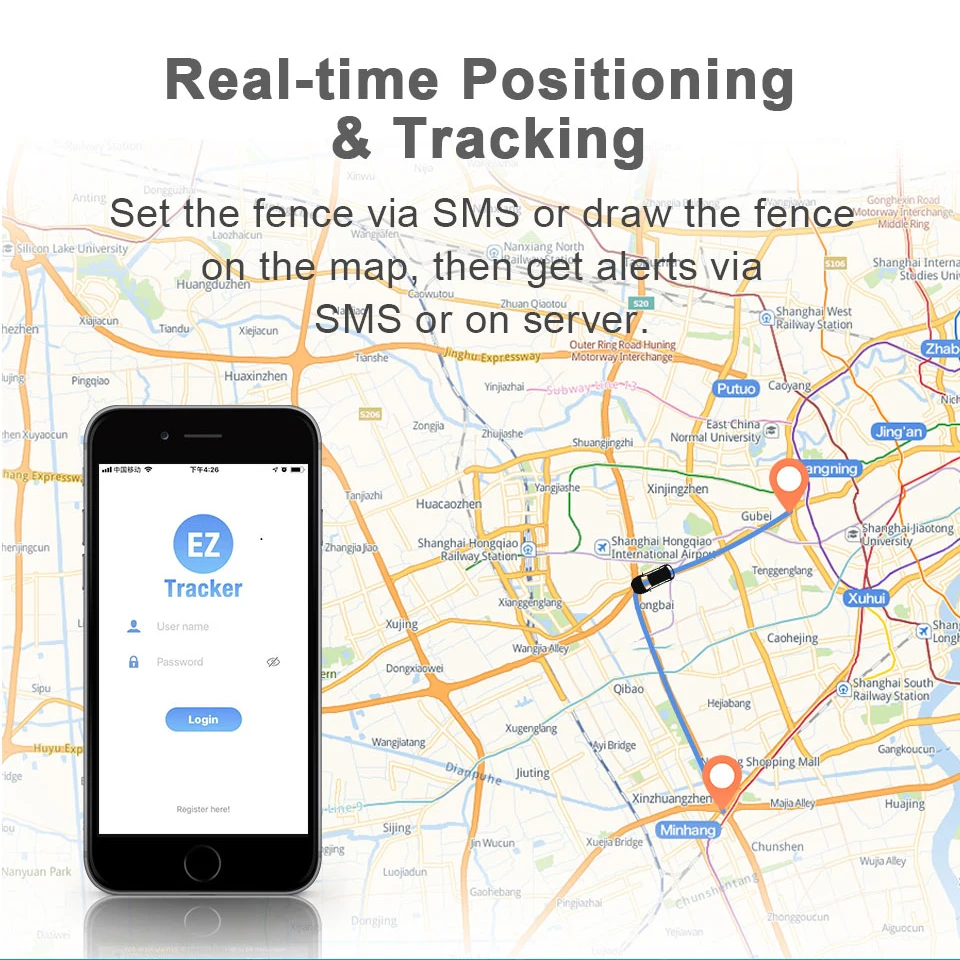 Battery GPS Tracker 5000mAh GSM GPRS WiFi GPS TF Data Logger Rechargeable Removable Battery Powerful Magnet SOS Voice Listening