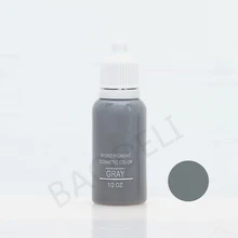 5 шт. 1/2 oz Перманентный Макияж Микро Пигмент чернил для татуажа, брови, подводка, губы для тату бодиарта Красота Инструменты Набор татуировок(Дард коричневый