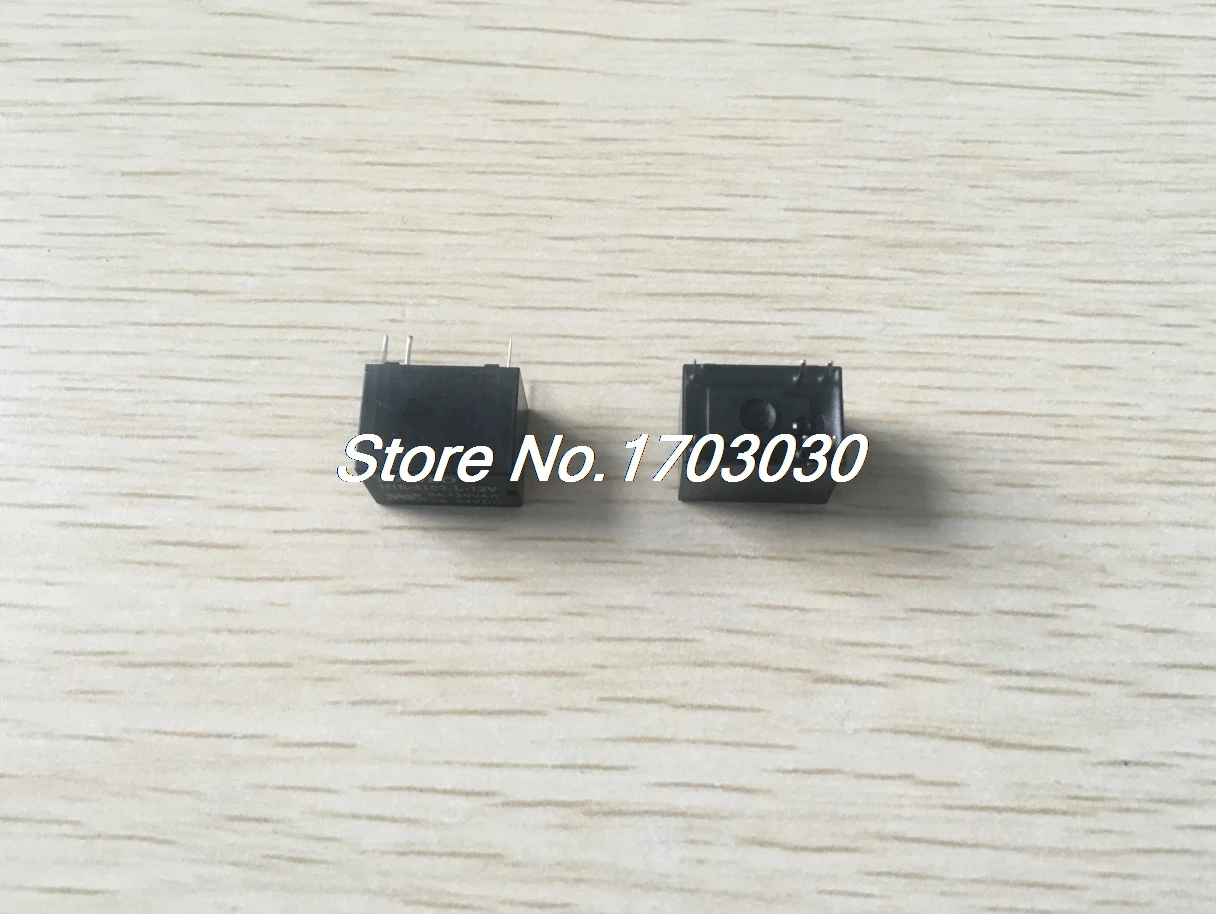 

5 x DC 12V Coil SPDT 6 Pin 1NO 1NC Mini Power Relay PCB Type HJR-4102-L