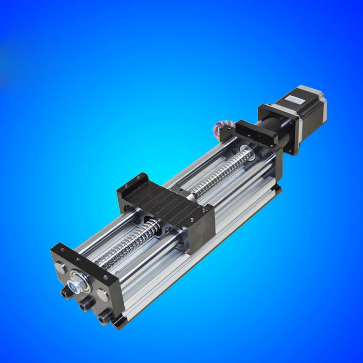 

1610 CNC Guide module 80*50 Sliding Table 500mm effective stroke 1610 Ballscrew +nema 23 stepper motor