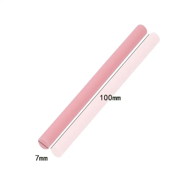 10 шт. 7x100 мм термоклеевые палочки для 7 мм электрического клеевого пистолета для рукоделия инструмент для ручного ремонта клей для уплотнения восковой палочки Розовый