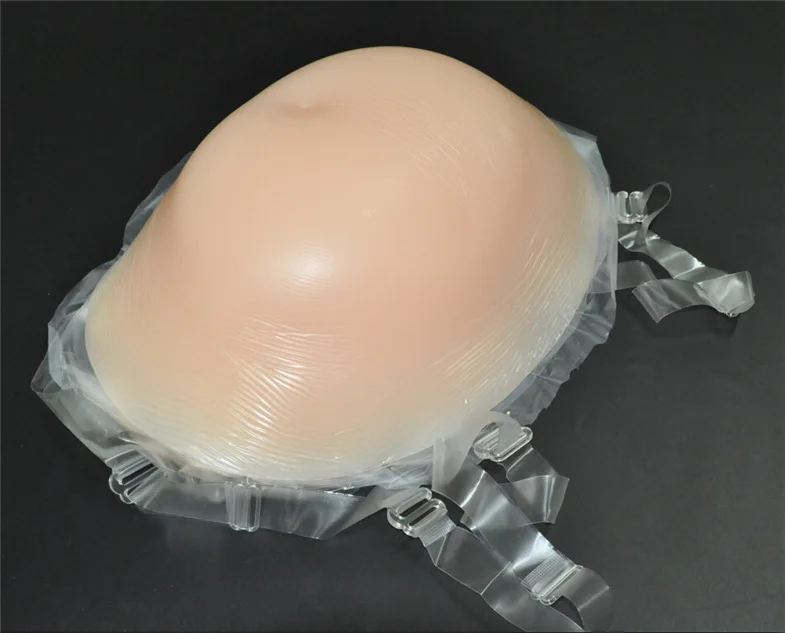 Excellent Pregnant women with fake belly, fake belly, fake pregnancy,3000 g,90-month gel, fake stomach. 4
