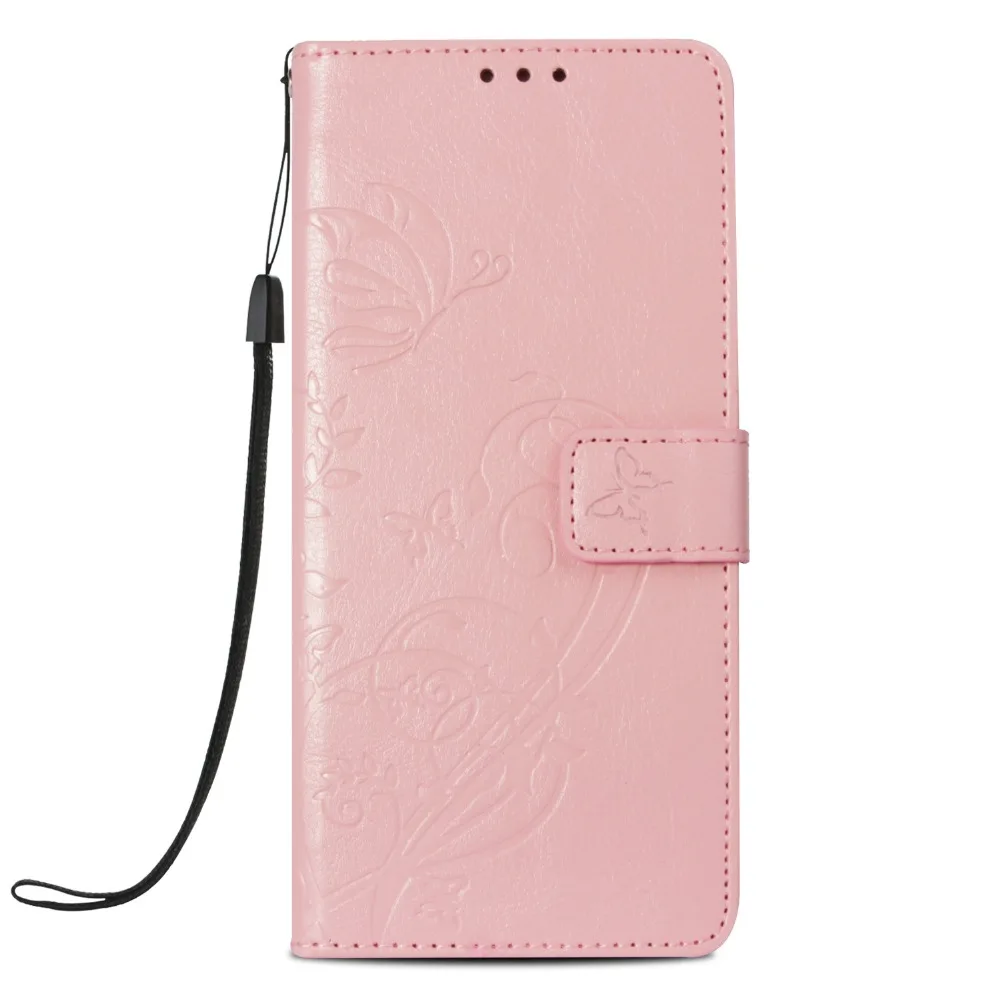 Кожаный чехол для Samsung Galaxy A3 A310 A5 A510 J1 Ace J120 J3 J5 J510 J7 2015 2016 coque Cover Butterfly Flip wallet Phone