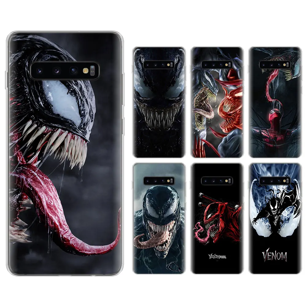 

Venom MARVEL Phone cases for Samsung Galaxy S10 S10 Plus S8 S9 Plus M10 M20 S6 S7 edge TPU Soft Silicone case