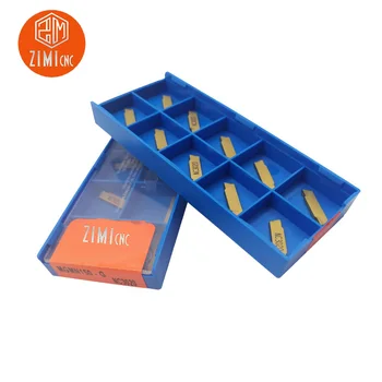

10pcs MGMN150-G NC3020 in Turning Carbide Insert 1.5mm Double Head Grooving Blade Slotting Blade Cutting Blade CNC Lathe Cutting