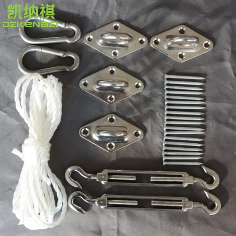 

Inventory processing Accessories for installing Sun Shade Sail