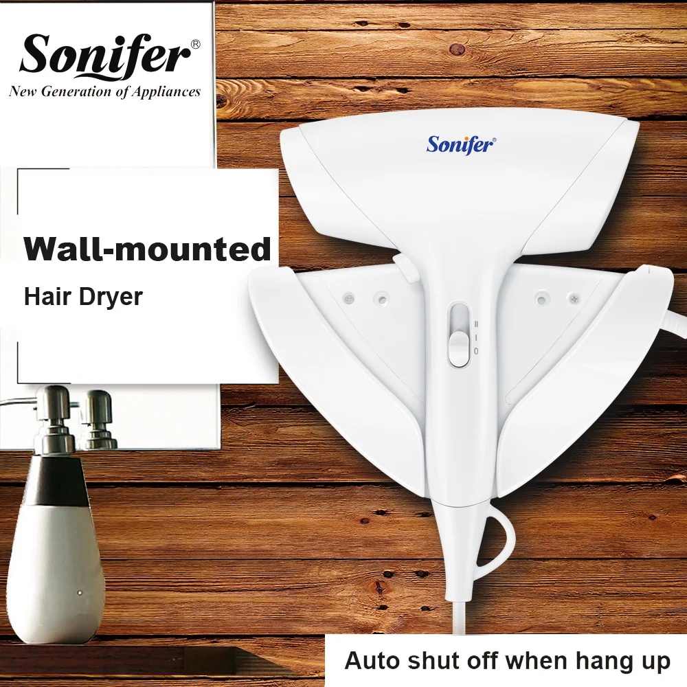 

Wall-mounted 1800W Powerful Hair Dryer For Hotel Household Quick Drying Hair Styler Straightener Blow Dryer Hair Fan Sonifer
