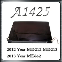 Оригинальный A1425 ЖК-дисплей Экран в сборе для Macbook Retina 13 ”A1425 ЖК-дисплей Дисплей Полное собрание поздно 2012 начале 2013 MD212 MD213 LL/