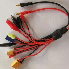 Многофункциональный 10in1 литий-полимерный кабель с адаптером для аккумулятора Подключите кабель для зарядки XT60 XT90 EC5 XT90 futuba