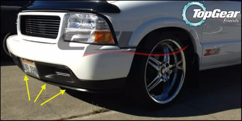 SSR Bumper Lip Body Kit Strip