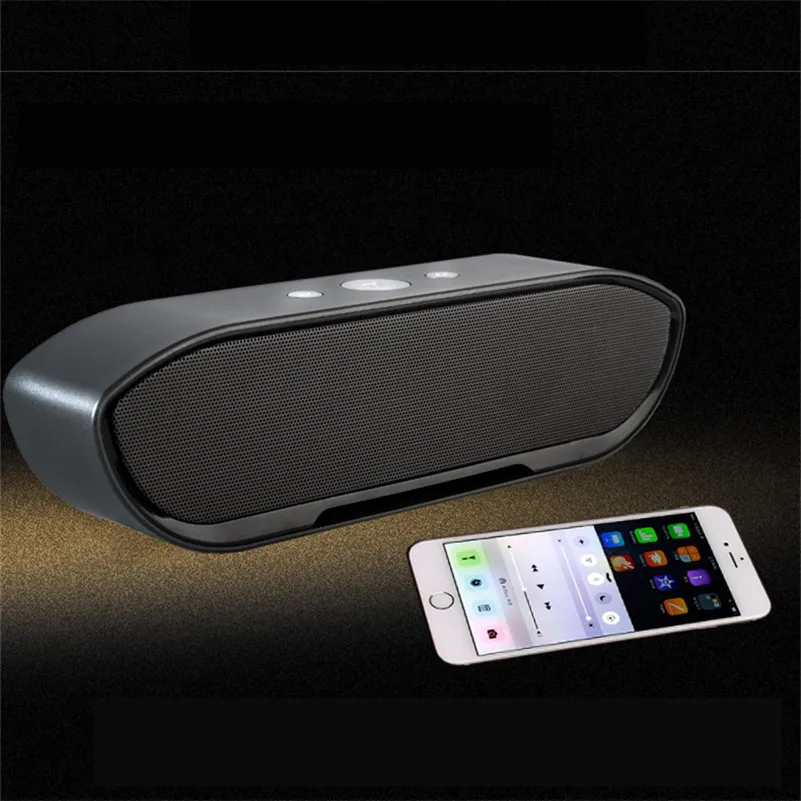 

Wireless Bluetooth Speaker Outdoor Mic Portable sports Bluetooth loudSpeaker Column with Fm Radio Tf Card MP3 for xiaomi