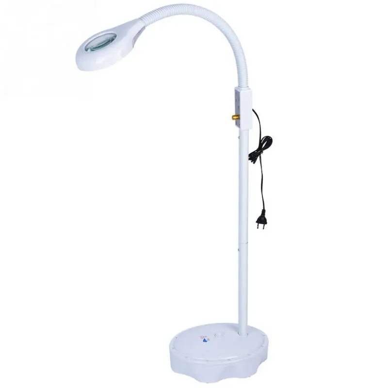  Makeup Tool Kits Magnifying LED Floor Lamp with Stand Flexible Adjustable Cold Light for Reading Ma - 32931345420