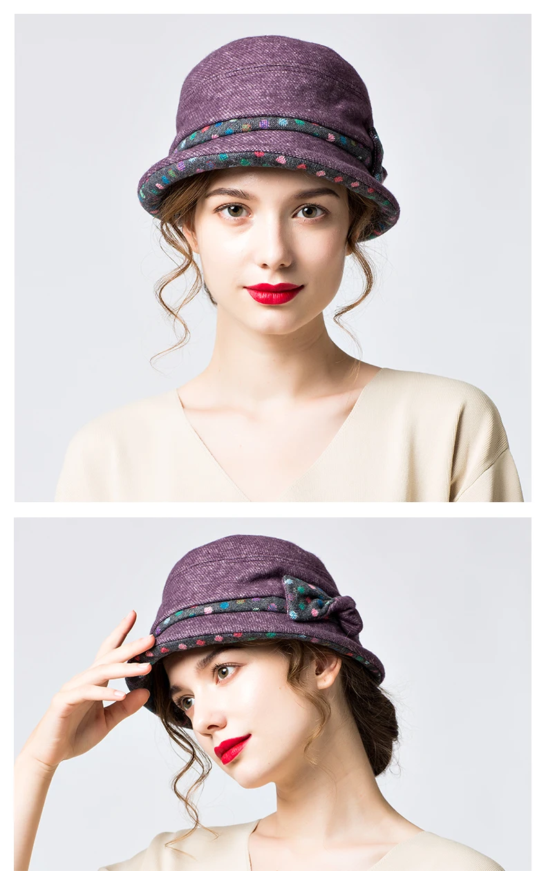 Женская модная зимняя шапка, Женский умывальник, берет для девочек, теплая одежда для отдыха, милая британская шерстяная шапка, шапка для путешествий, складная B7815