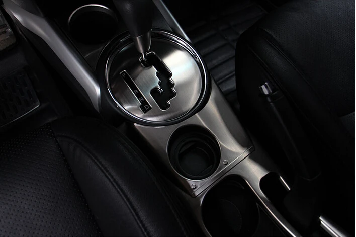 

Silver Matte Chrome Interior Gear Shifter Panel Cover trim For Mitsubishi ASX/Outlander Sport (AT)2013 2014 2015 2016