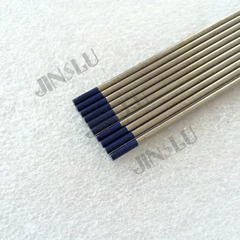 

Free Shipping TIG Welding Tungsten Electrode 2% Yttriated WY20 Blue 2/25"x6 (2.0mmx150mm) 10PCS