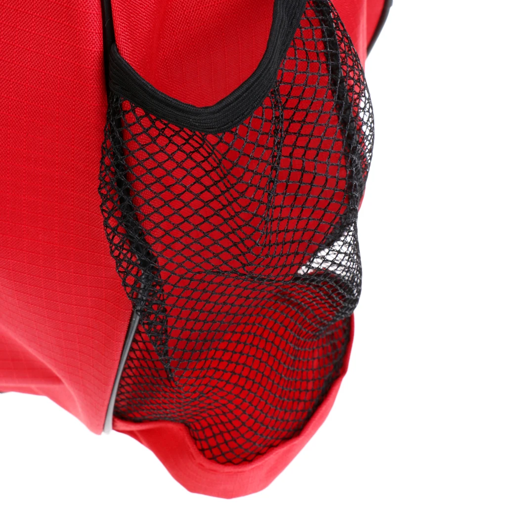 PVC Waterproof Backpack Basketball Carry Bag + Adjustable Shoulder Strap Red Volleyball Men Football Ball Bag Outdoor Sport Game