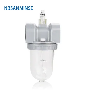 

NBSANMINSE QIU G 1/4 3/8 3/4 1 1-1/4 1-1/2 2 1.5 Mpa Lubricator Air Source Treatment Unit FRL Units High Volume