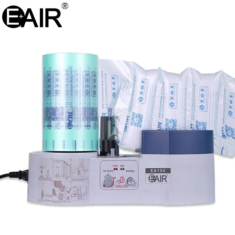 

New Automatic Air Cushion Packing Machine EA150 220V 3m/min 20cm 40cm Width for Air Dunnage/Air Pillows/Bubble Film