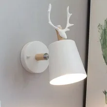 LED American simple retro indoor lighting home kitchen living room study bedroom bedside stairs corridor Macaron wall lamp 2018 hot sale loft american iron stairs wall lamp originality retro industrial wind corridor bedside simple home decor lights