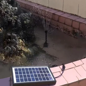 

Solar light 2W Automatically Solar Garden Fountain Pump Solar Garden Fountains Waterfalls Solar Power Bird Water Fountain Pump