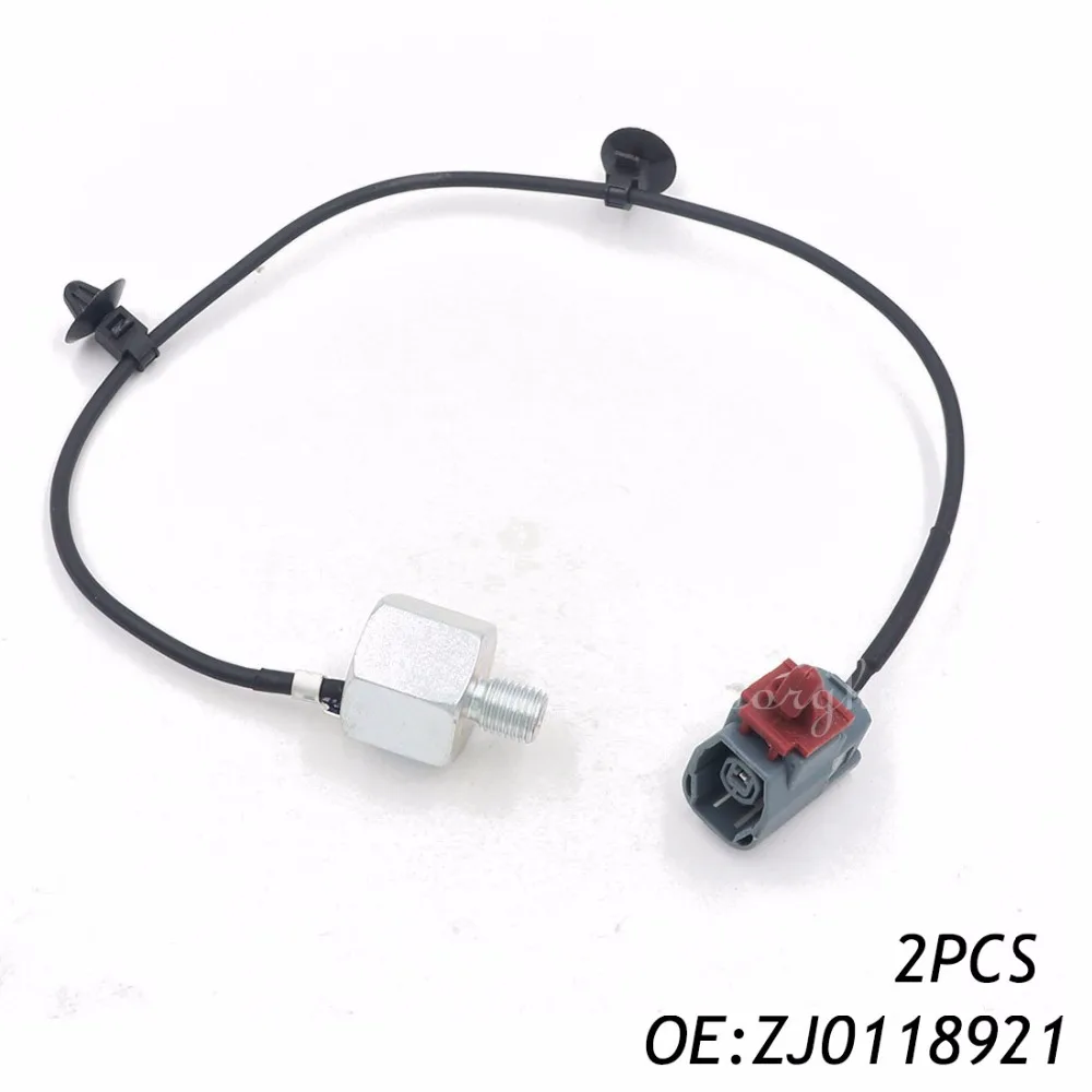 2PCS Detonation Knock Sensor For MAZDA 3 BK 1.4 1.6 2.0 2.3 ZJ01 18 921