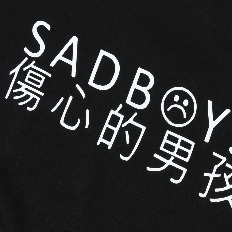  Yung Lean Sad Boys Hoodie Men Cotton Yung Lean Unknown Death Sweatshirt Casual Fleece Lil Peep Hood