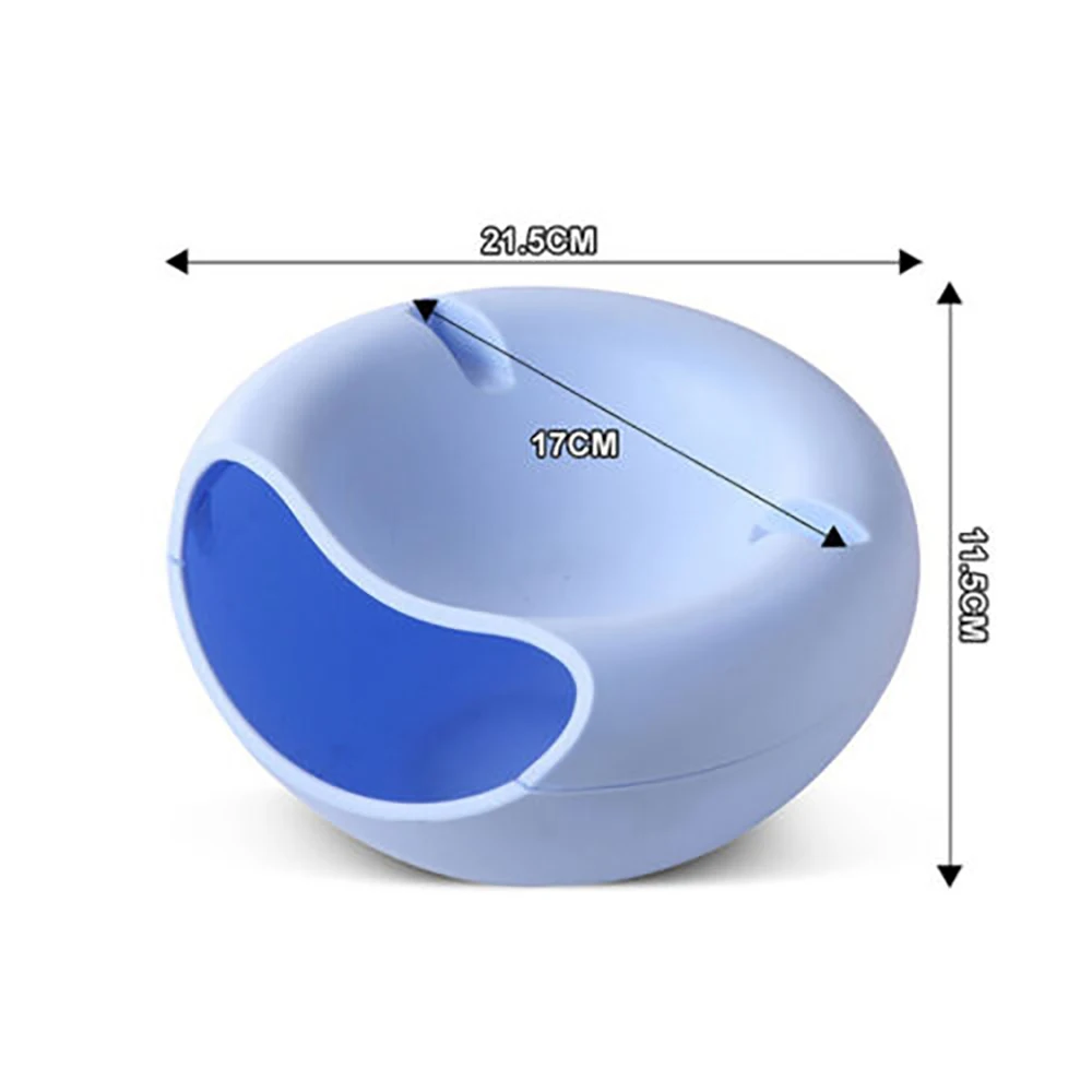 Творческий двойной слой закуски фрукты тарелка Дыня чаша с семенами многофункциональный держатель телефона ленивый