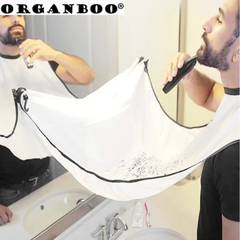 

ORGANBOO 1PC Male Beard Storage Shelves Men Haircut Storage Waterproof Floral Cloth Household Cleaning Bathroom Accessories