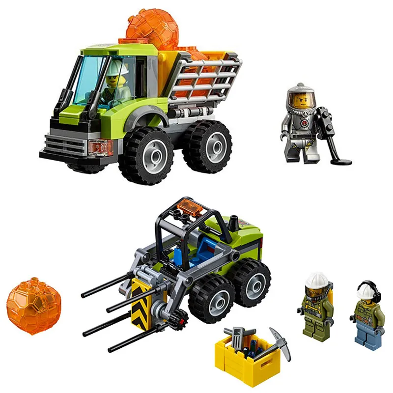 

Lepin 02087 1430Pcs City Series The Volcano Heavy-Lift Helicopter Set LegoINGlys 60125 Building Blocks Bricks DIY Gifts for Boys