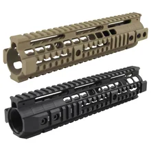 Высокое качество Тактический направляющая для ствольной накладки Системы 10 дюймов направляющая для ствольной накладки крепление для Airsoft AEG M4/M16 AR-15