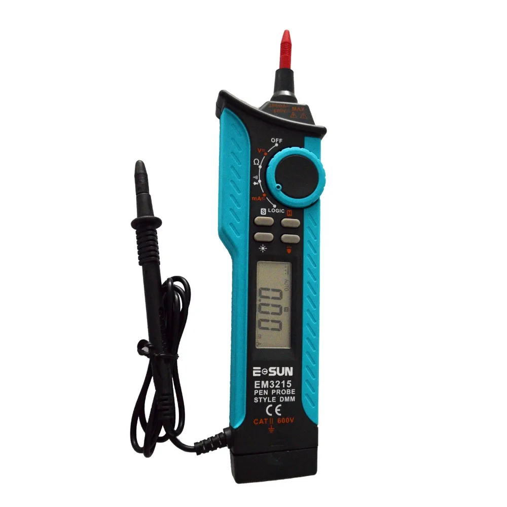 all sun EM3215 Pen type Digital Multimeter DC AC Voltage Current Tester