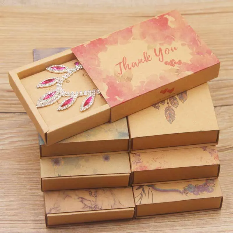 11,5*8*2 см многоцветная Подарочная посылка, коробка Ловец снов/цветочный дизайн, конфета/свадьба/Коробка для мыла/DIy спасибо, Подарочная коробка 20pc