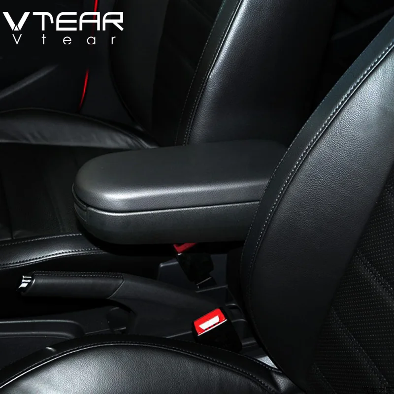 Кожаный подлокотник для Volkswagen VW Polo 2011 2017|interior accessories|armrest boxvw polo armrest |
