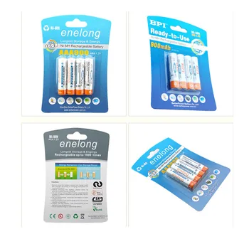 

16Pcs enelong 1card 900mAh AAA Batteries NI-MH AAA Rechargeable Battery