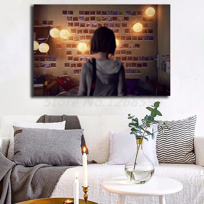 

Life Is Strange Max Caulfield Wallpaper Canvas Painting Print Living Room Home Decor Modern Wall Art Oil Painting Poster Artwork