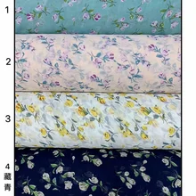 Новинка года! 75D шифоновая одежда с рисунком маленьких цветов для одежды и шарфов, CH-1158