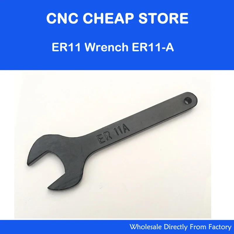 

2pcs ER11-A Mini Wrench for ER11A nut chuck, ER11A mini spanner for Clamp CNC Router milling engraving Chuck lathe tool