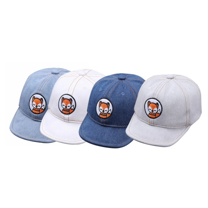 Kids Baseball Caps Boys Hat Baby Girl Boy Cute Soft Cap Breathable Cartoon Animal Pattern Visors Hats | Детская одежда и обувь
