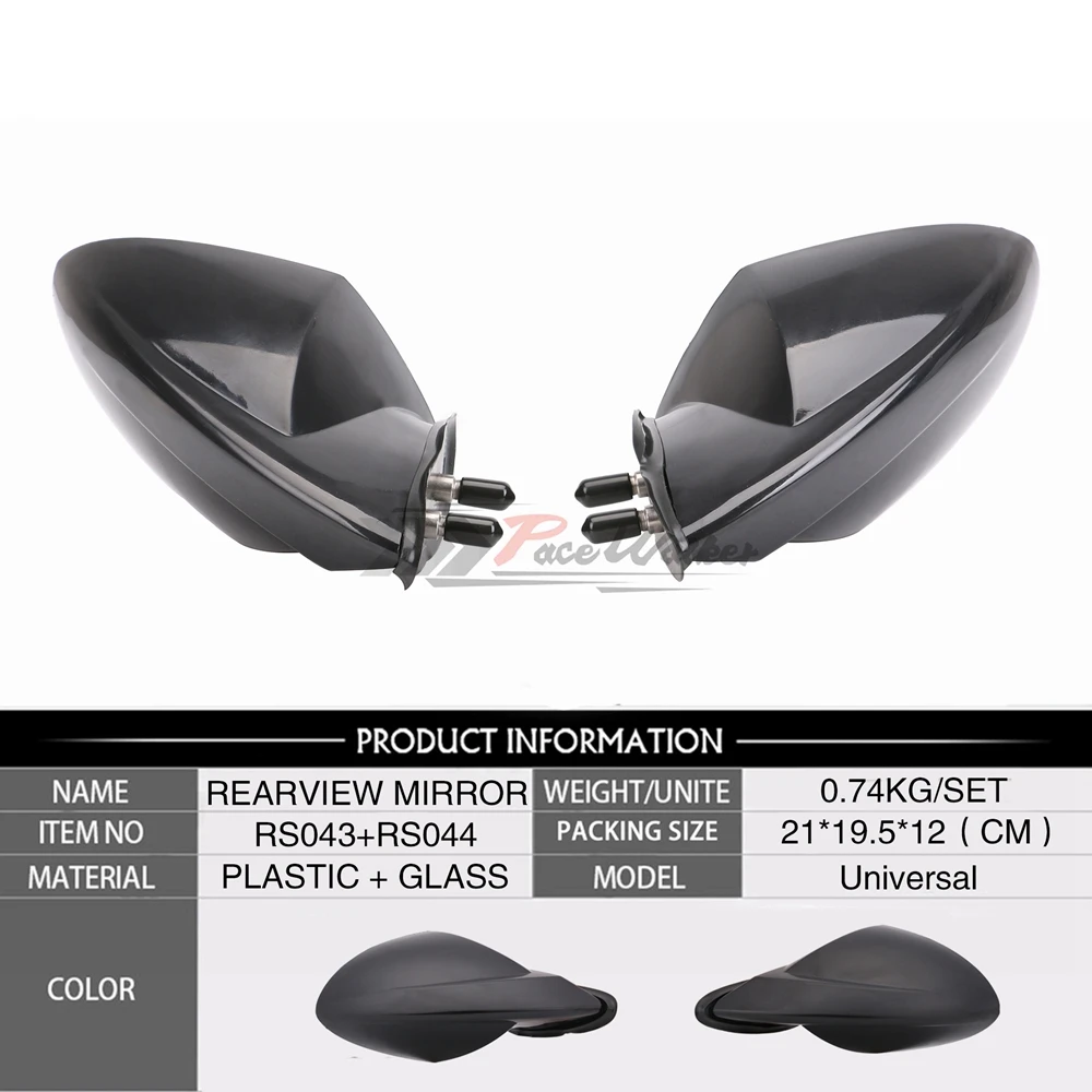 Beste Motorfiets Accessoires Voor Yamaha OEM PWC WaveRunner Motorboot LH   RH Spiegel Set 2005 2006 2007 2008 2009 VX 110 deluxe Cruiser
