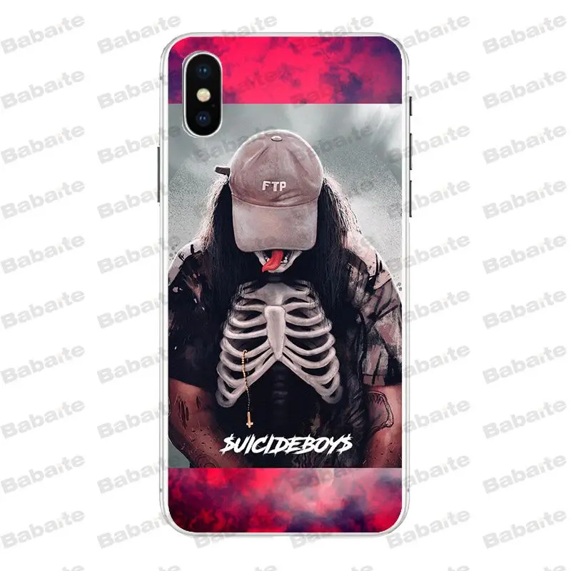 Babaite Suicide Boys Мягкий силиконовый чехол для телефона для iPhone X XS XR XSMax 6 6S 7 7plus 8 8Plus 5 5S 5c SE coque11 11pro 11promax