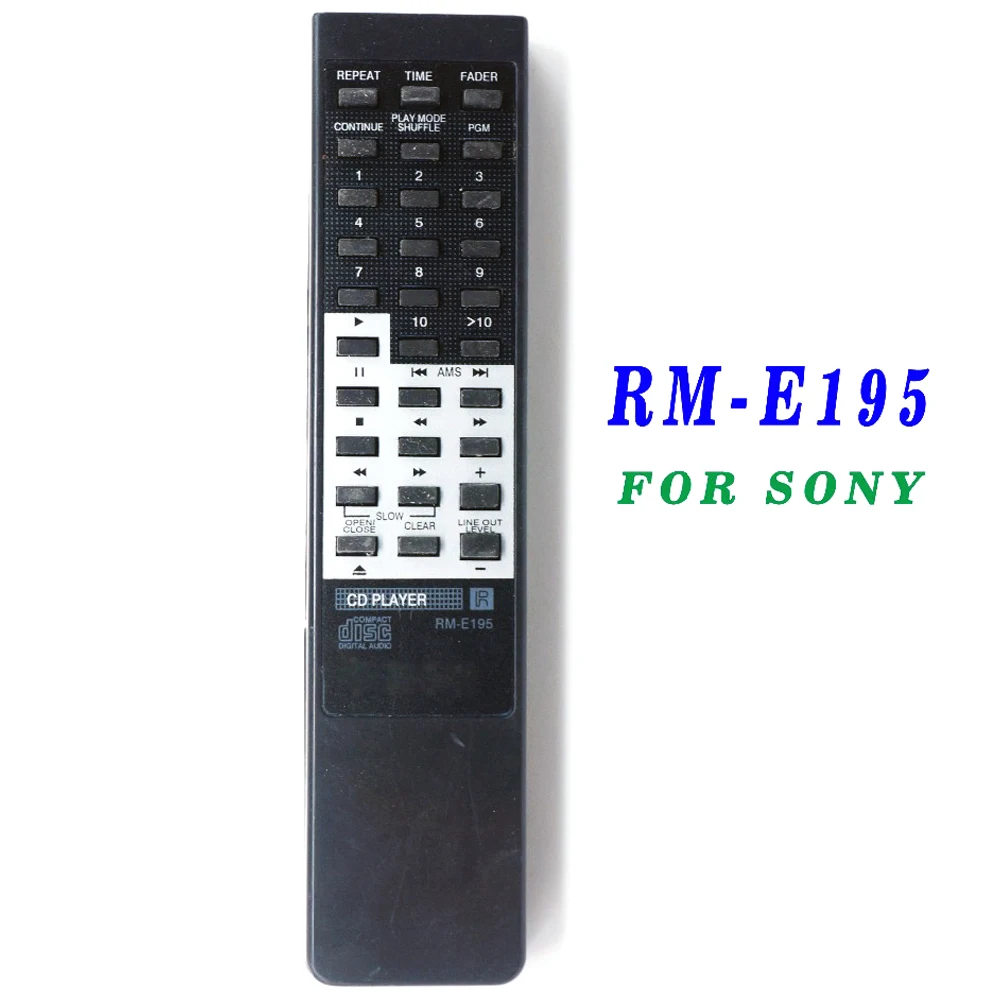 Nuovo Telecomando Universale Rm-E195 Per Sony Cd Audio Disc Dvd Recorder 228Esd 227Esd Cdp-X33 Cdp-790/950 Fernbedienung