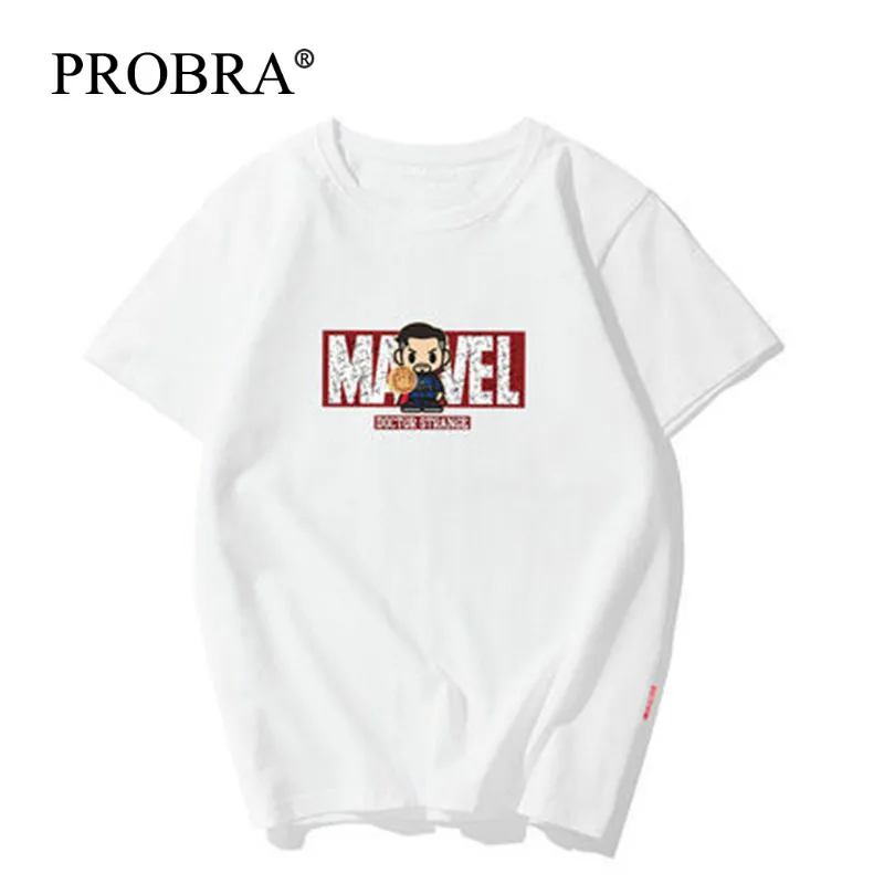 

Marvel Avengers T shirt Spiderman Novelty Punk Brand Tops Comics Superhero Mens Casual Hip Hop Anime Women Men Short Sleevetee