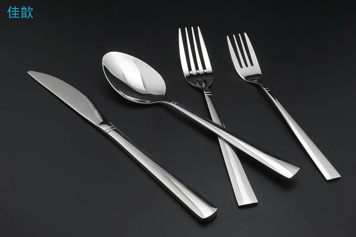 1 pcs simple exquisite flatware stainless steel party dinner spoon