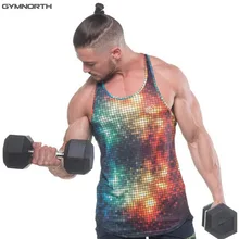 GYMNORTH Camo майка мужская с 3D принтом Canotta бодибилдинг одежда майка для фитнеса одежда мужская майка без рукавов