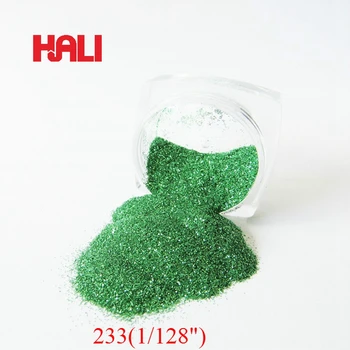 

glitter powder,glitter pigment, item:No.233(1/128''),color:green.