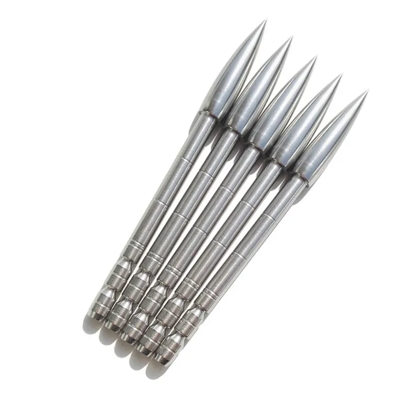 100pcs 100/120/150 Gr Archery  Insert Arrowhead  ID 4.2mm Insert Arrowhead Target Point Broadhead  Arrow Shaft Hunting Accessory
