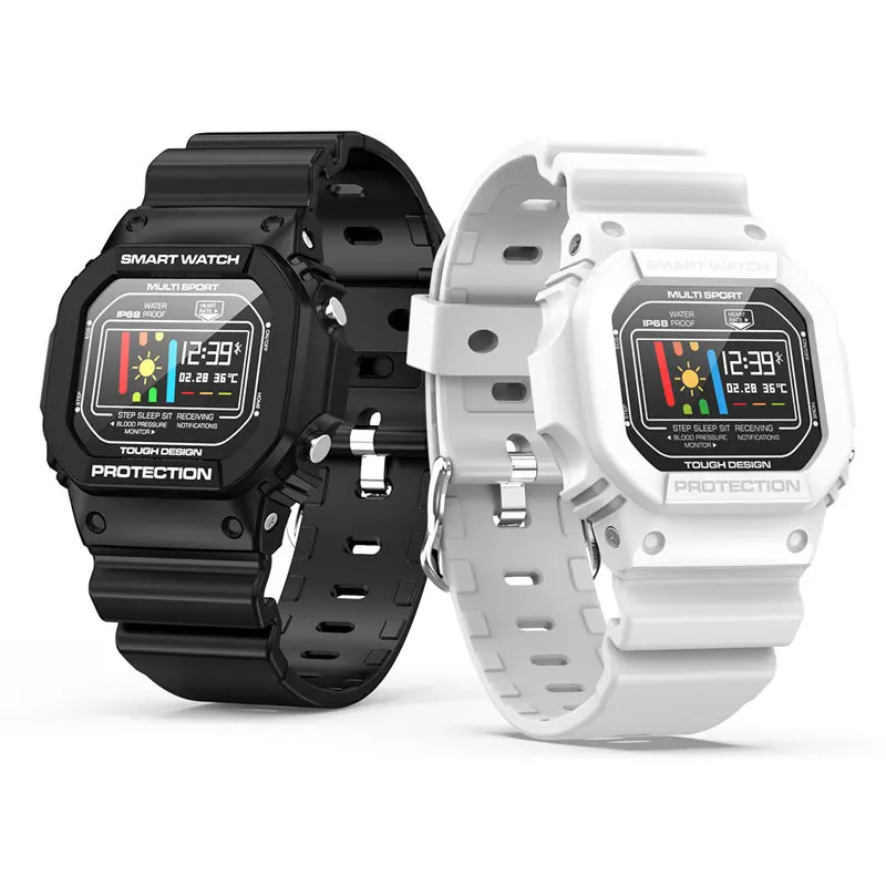 

Luxury Sports Smartwatch X12 Multi-Sport Model Smart Watch For Men Women With Heart Rate Blood Pressure Oxygen 0.96 Inch Clock