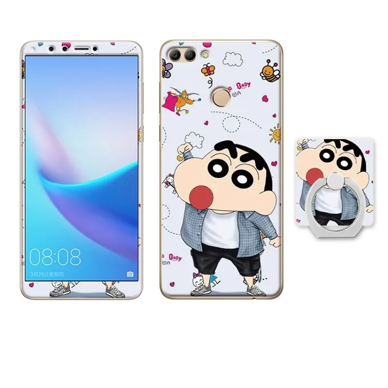 Huawei Y9 2018 Enjoy 8 Plus case cover glass screen protector (2)