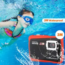 Детская цифровая водостойкая Камера Подводная детская спортивная экшн-камера для водных видов спорта анти шок подарок для мальчиков девочек Детские камеры