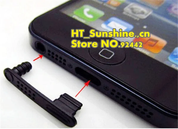 Carregador de Dados + Áudio Stopper para Iphone Anti Dust Cover Plug Doca Earphone Porto Cap 5 5s 8 Dust plug celular
